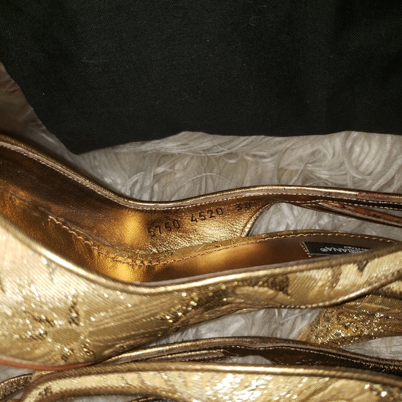 Dolce & Gabbana vintage slingback brocade pumps - Picture 2 of 7